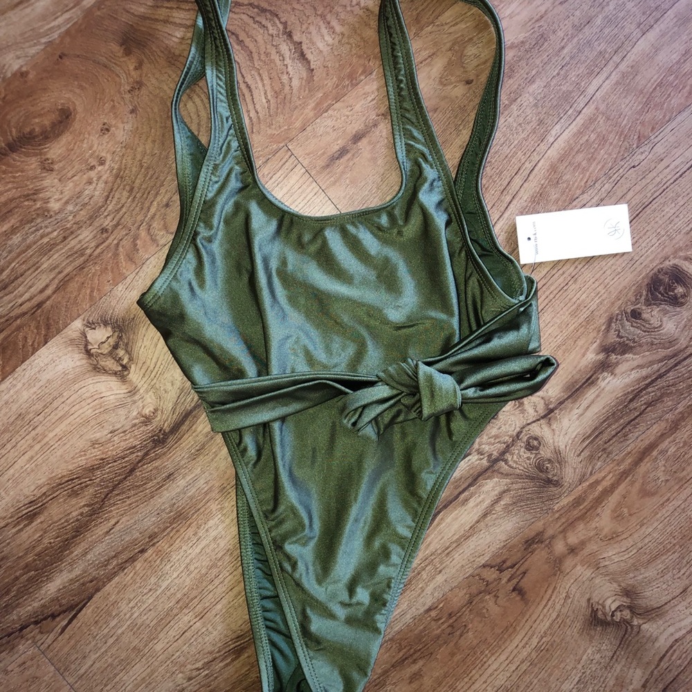 Forever 21 - green one piece - NWT -xs